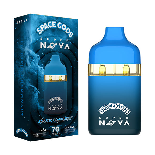 Space Gods - Super Nova D8 + THCA Liquid Diamonds Disposable | 7G