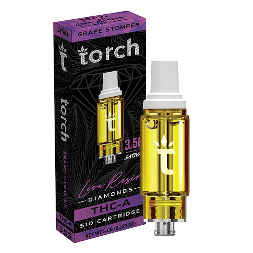 Torch - THC-A Live Resin Diamonds Cartridge | 3.5G