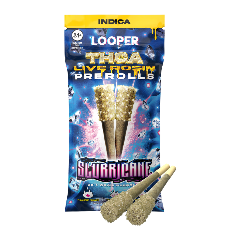 Looper - THC-A Live Rosin Pre-Rolls (2pk)