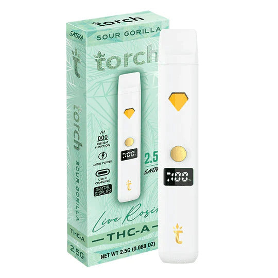 Torch - THC-A Live Rosin Disposable | 2.5G