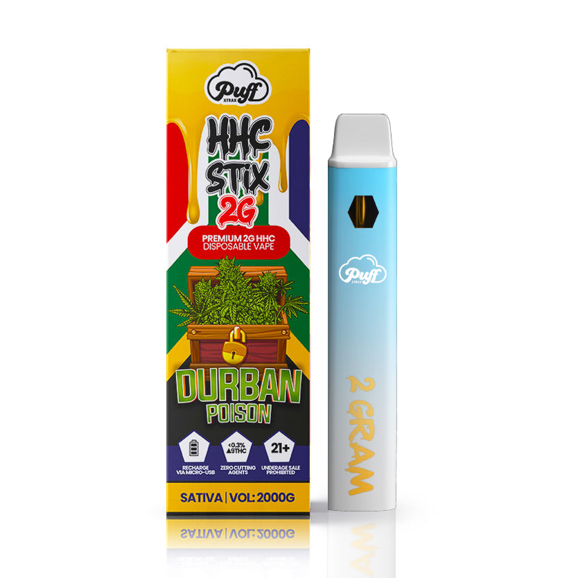HHC Stix 2G Disposable Vape: Durban Poison | Puff Xtrax