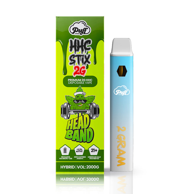 HHC Stix 2G Disposable Vape: Headband | Puff Xtrax