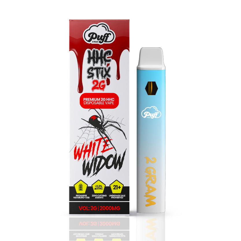 HHC Stix 2G Disposable Vape: White Widow | Puff Xtrax