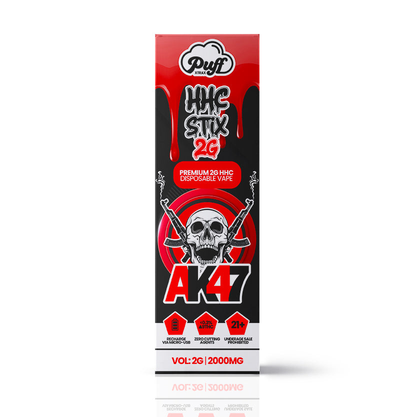 HHC 2G Disposable Vape AK47 by Puff Xtrax