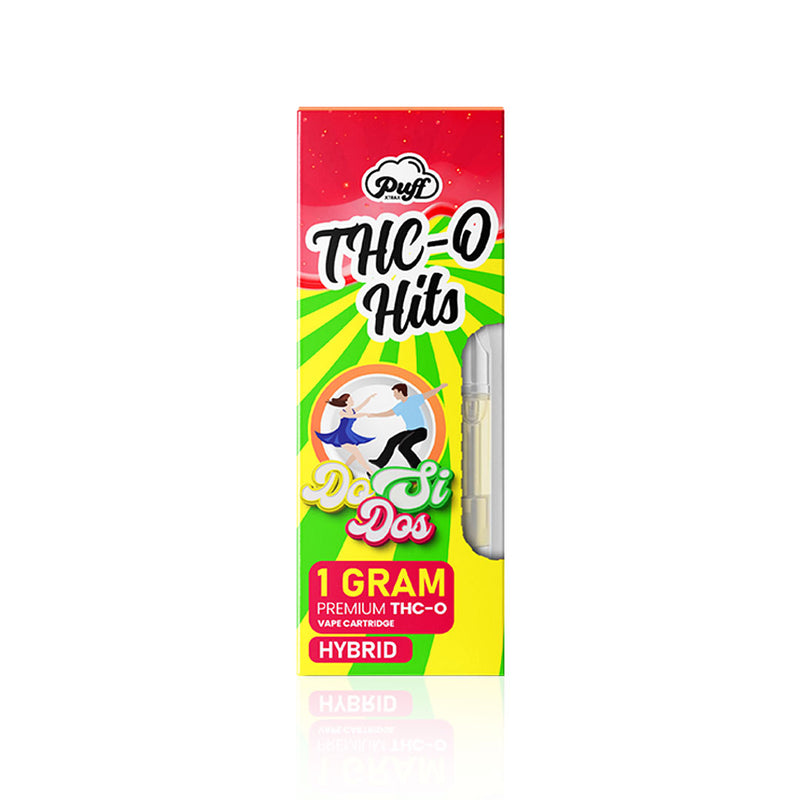 THC-O Hits Vape Cartridge Dos Si Dos by Puff Xtrax